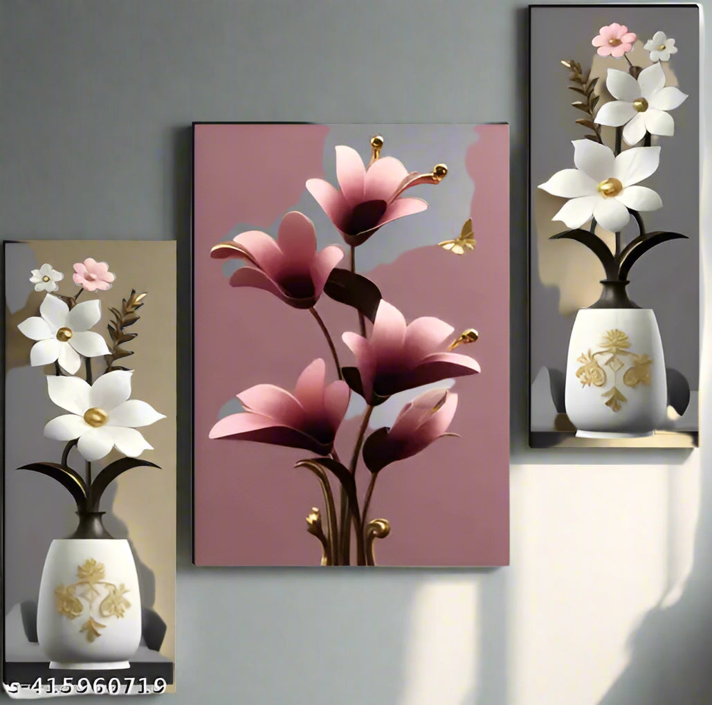 Set Of 3 Wall Painting For Living Room