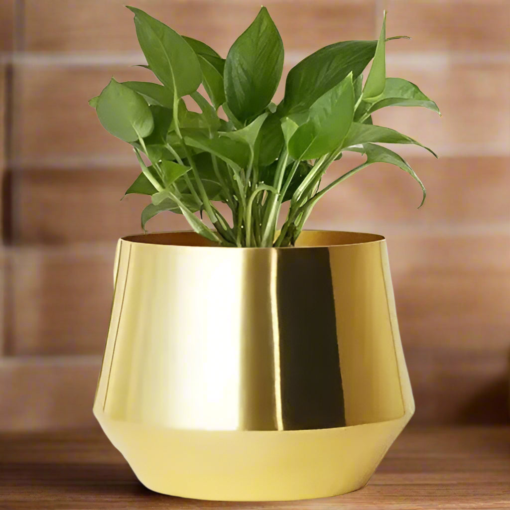 Table Top Metal Vase